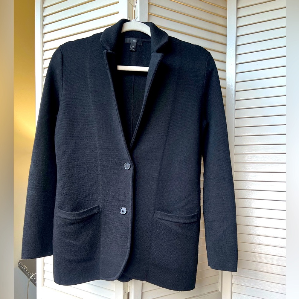 J. Crew Merino Wool Sweater-Jacket